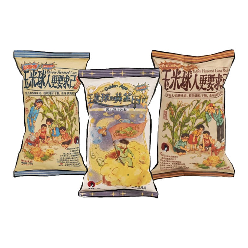 Corn Ball Snack Cheese Flavor Gift Pack 5