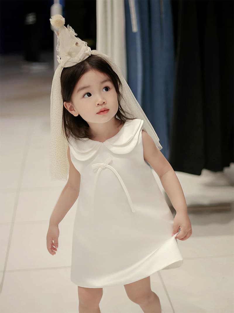 Elegant elite evening dress girl's, children's small princess costume, Birthday gift, western style 1