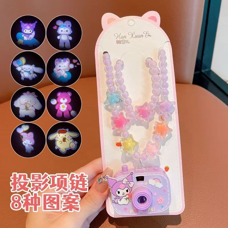 Cartoon small necklace, camera, cute children's toy, Birthday gift 2