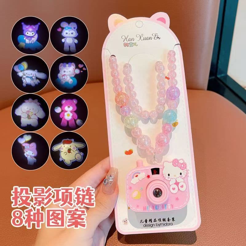 Cartoon small necklace, camera, cute children's toy, Birthday gift 3