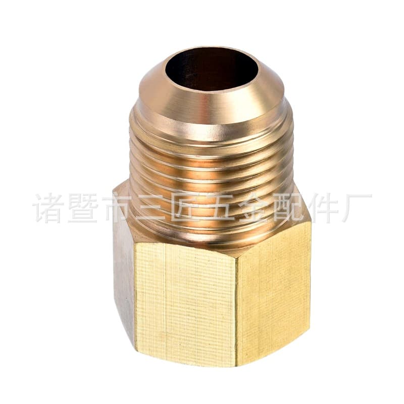 Inner and outer flaring adapter American standard connector SAE 5/16 Female to 3/8 male Flare 5