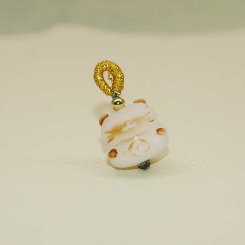 Organic Bodhi rosary, pendant, accessory walnut, accessories, DIY 4