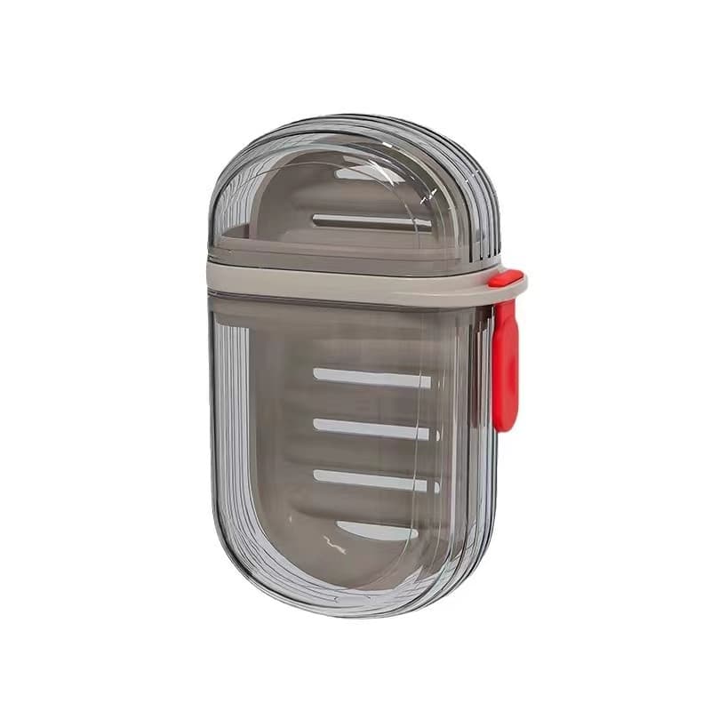 Handheld soap holder for traveling, банка для хранения, small drying rack, storage box for home use, light luxury style 5