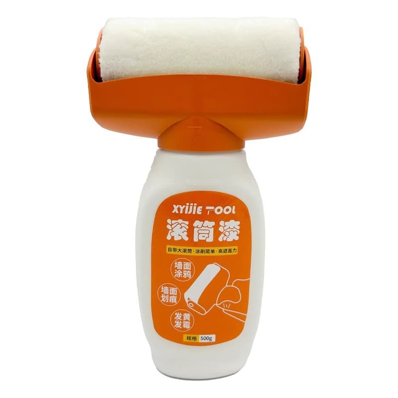 Wall repair roller portable paint white wall water-based odor-free environmentally friendly paint dirty repair paint white interior wall paint 5