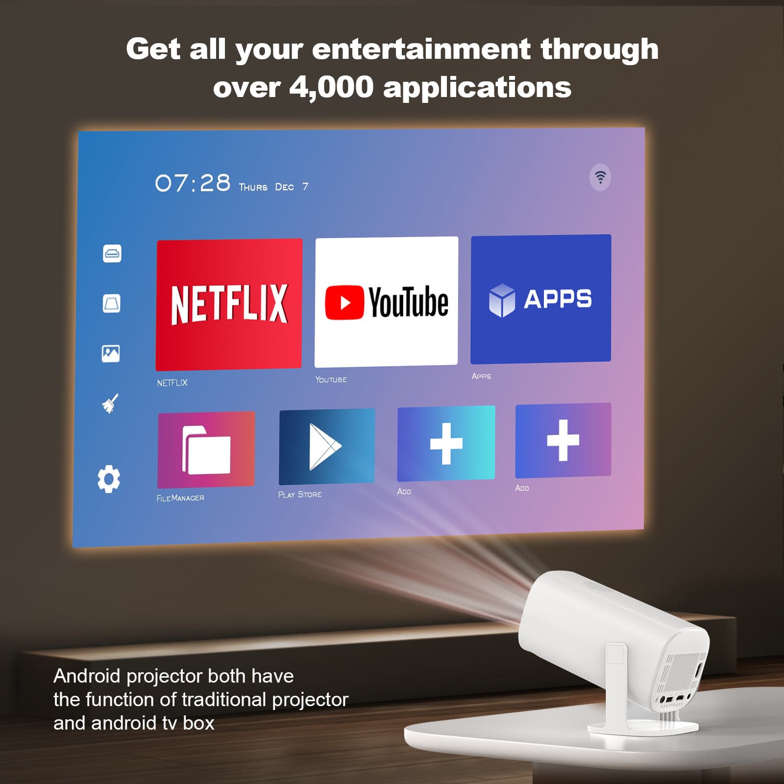 (Cross-border trading), handheld smart projector, P30, P30 4