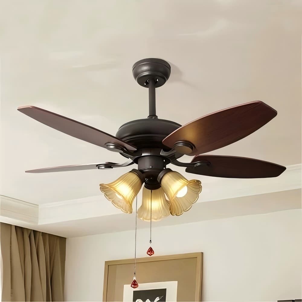Retro smart air fan, American style 2