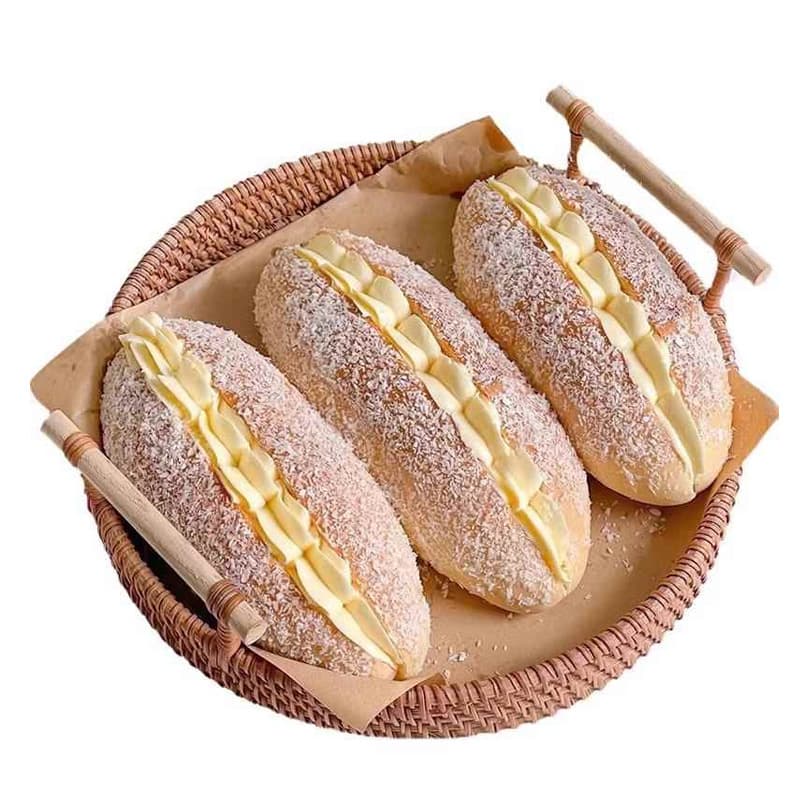 Coconut Old Cream Bread Breakfast Meat Pine Cream Bread Western Cake Net Red Snacks Leisure Snacks wholesale 5
