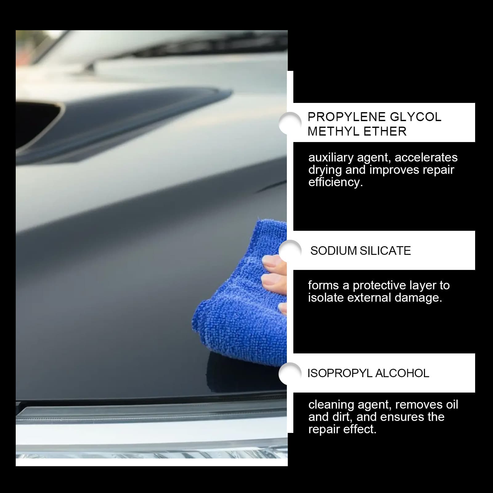 Homonth Automobile scratch nanocare spray Automobile paint scratch cleaning stain removal polishing care 4