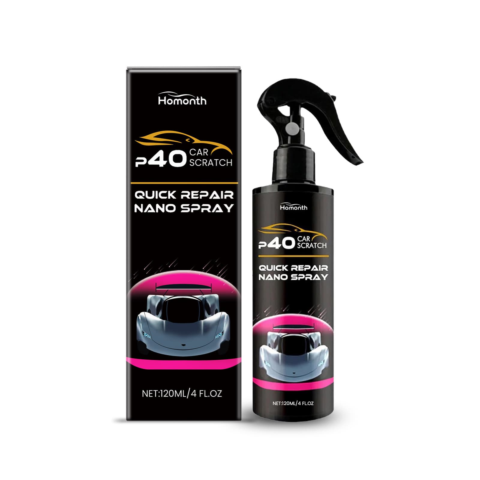 Homonth Automobile scratch nanocare spray Automobile paint scratch cleaning stain removal polishing care 5