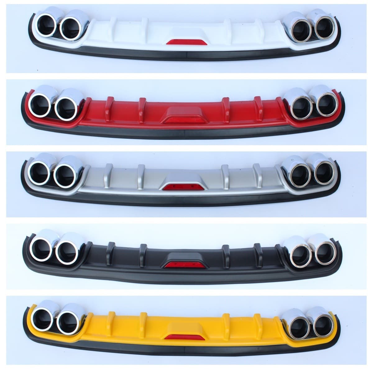 Cross-border automotive accessories Automobile rear spoiler universal rear lip rear spoiler universal small enclosure 2