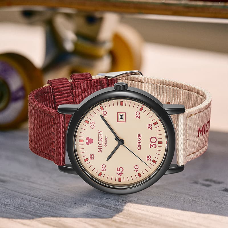 Disney, genuine retro watch for men and women, Disney Mickey Mouse, American style, for secondary school 2