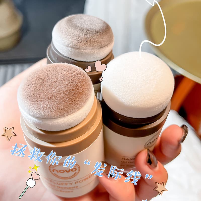 Degreases dry bangs along the hairline, loose powder, long-term effect, oil sheen control, adds volume 2