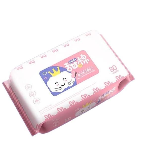 Wipes, pack, children's grabber for new born, 80 pieces 5