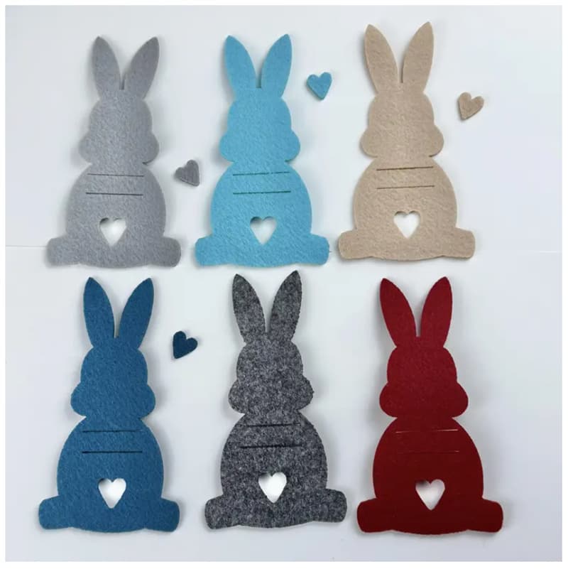 Wallet, rabbit, tableware, storage system, linen bag, Birthday gift 2