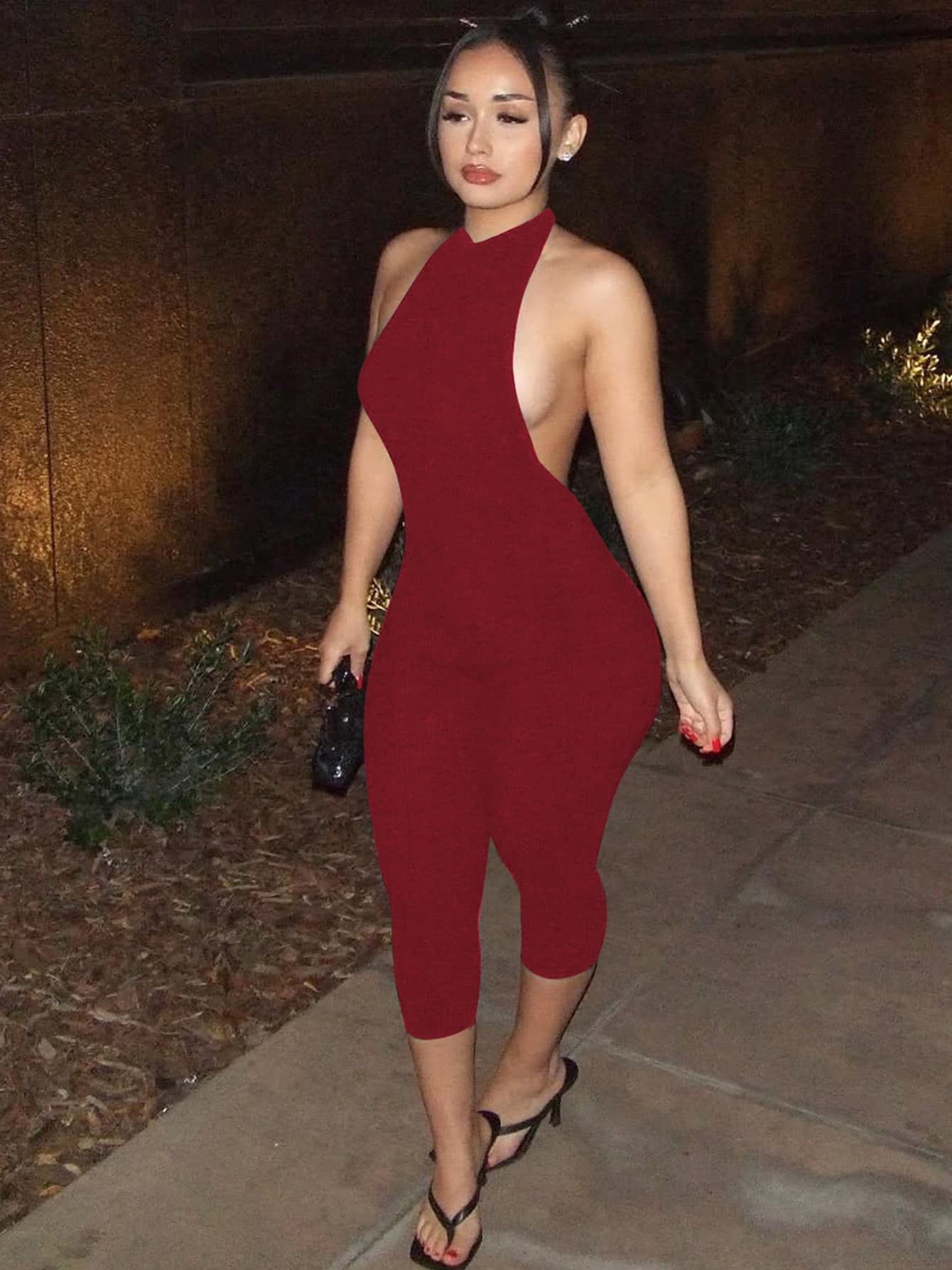 Summer sexy overall sleevless, European style, Amazon, backless 2