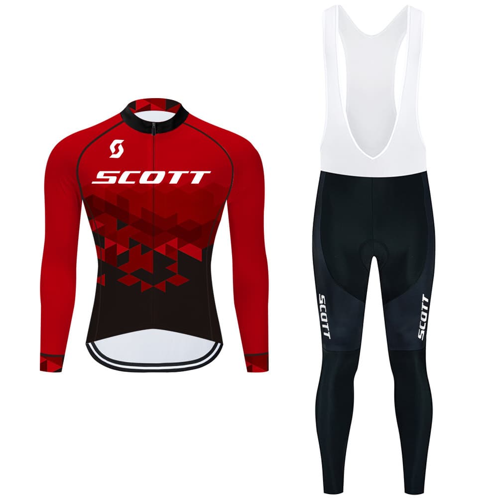(Cross-border trading), demi-season jersey, long-sleeve, suspenders, mountain set, road bike, Amazon 2