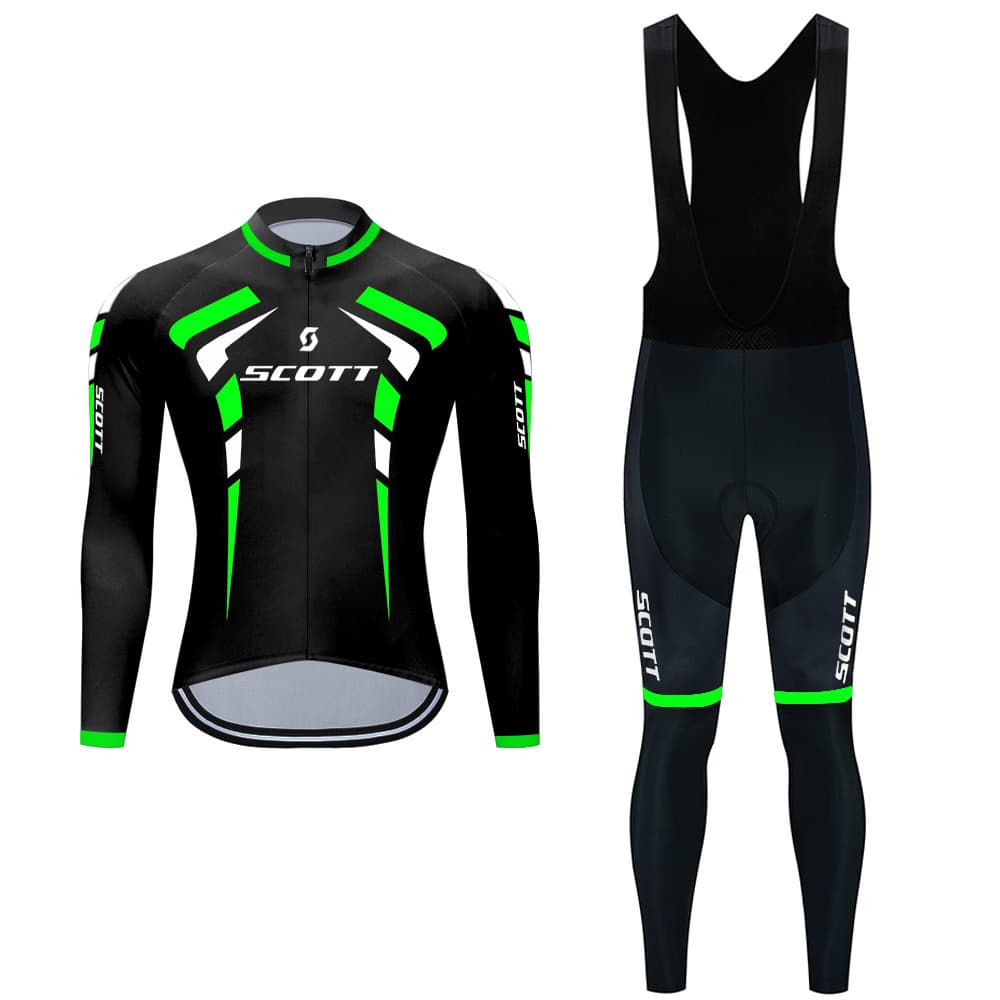 (Cross-border trading), demi-season jersey, long-sleeve, suspenders, mountain set, road bike, Amazon 5