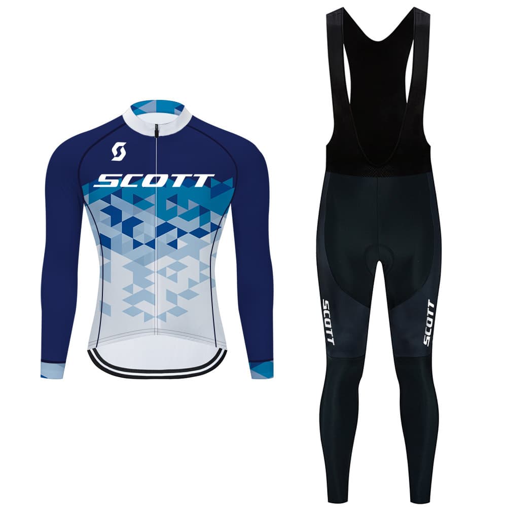 (Cross-border trading), demi-season jersey, long-sleeve, suspenders, mountain set, road bike, Amazon 1