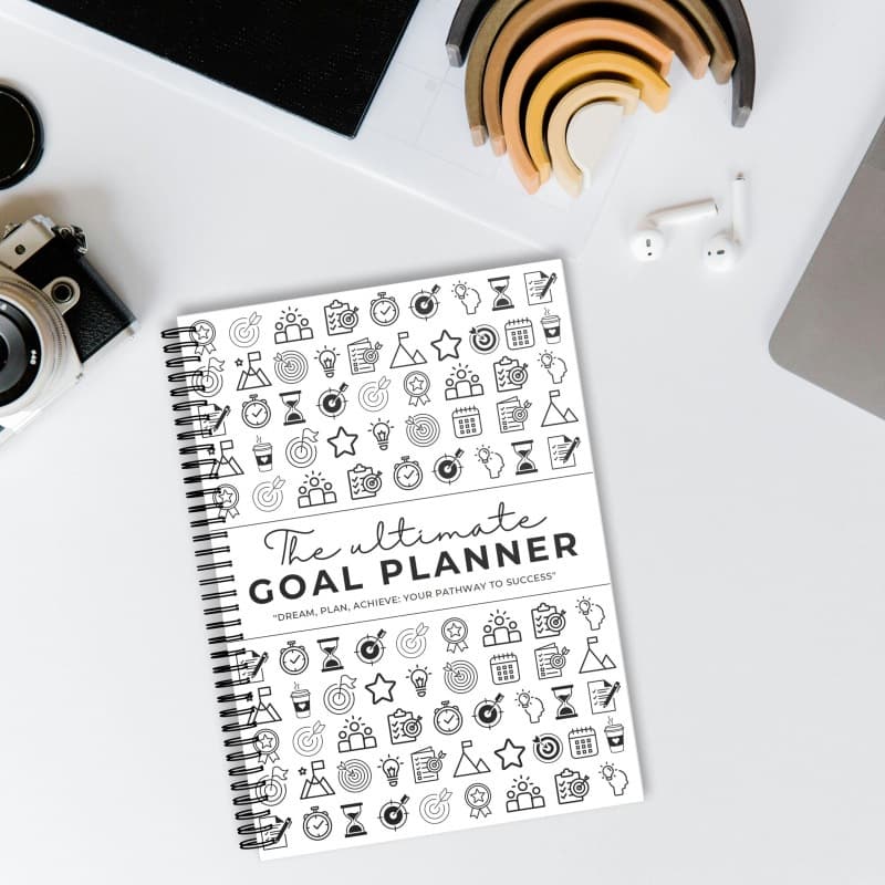 Cross-border Undated Ultimate Goal Planner Undated Goal Planner Coil Book 2
