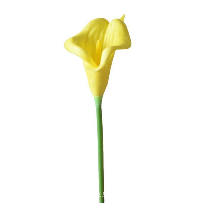 (Wholesale), realistic polyurethane small calla lilies, flower arrangements, photography props 5