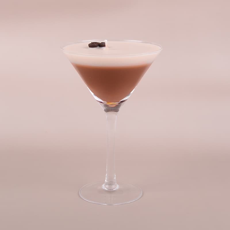 Coffee glass atmospheric candle, American style 2