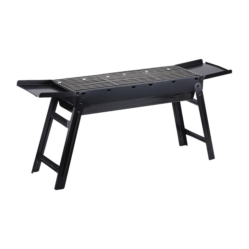 Installation-free barbecue grill home folding portable small grill barbecue grill mesh outdoor stove charcoal rack 5