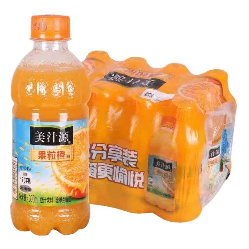 Meijuyuan Fruit Orange 300ML Small Bottle Beverage Delicious Delicious Fruit Orange 5