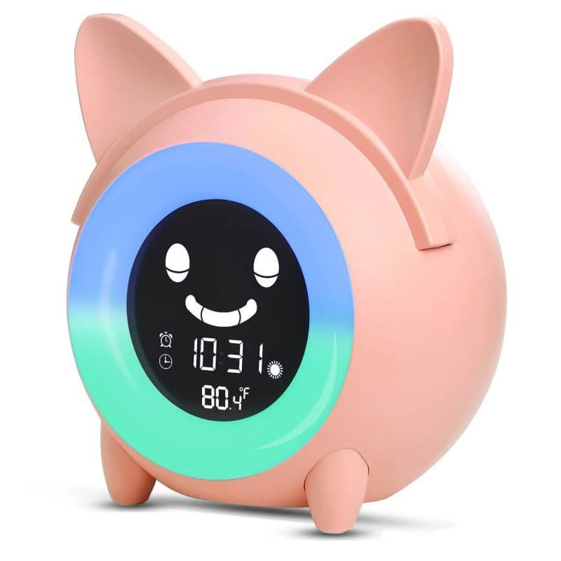 Cute Animal Child Alarm CLOCK SLEEP Trainer Digital Wakeup 8