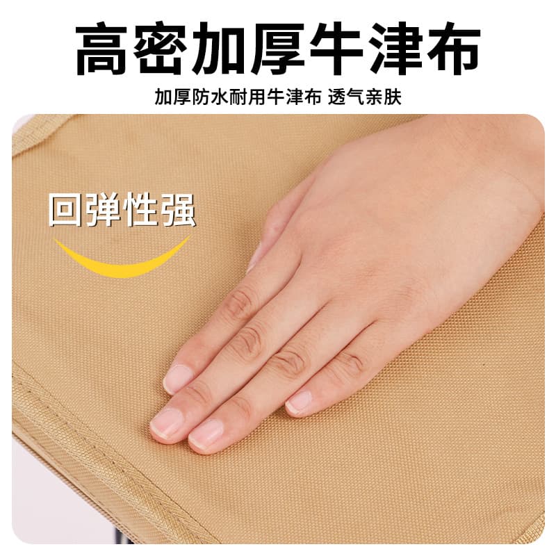 Folding travel handheld pencil case, small pony for traveling 3