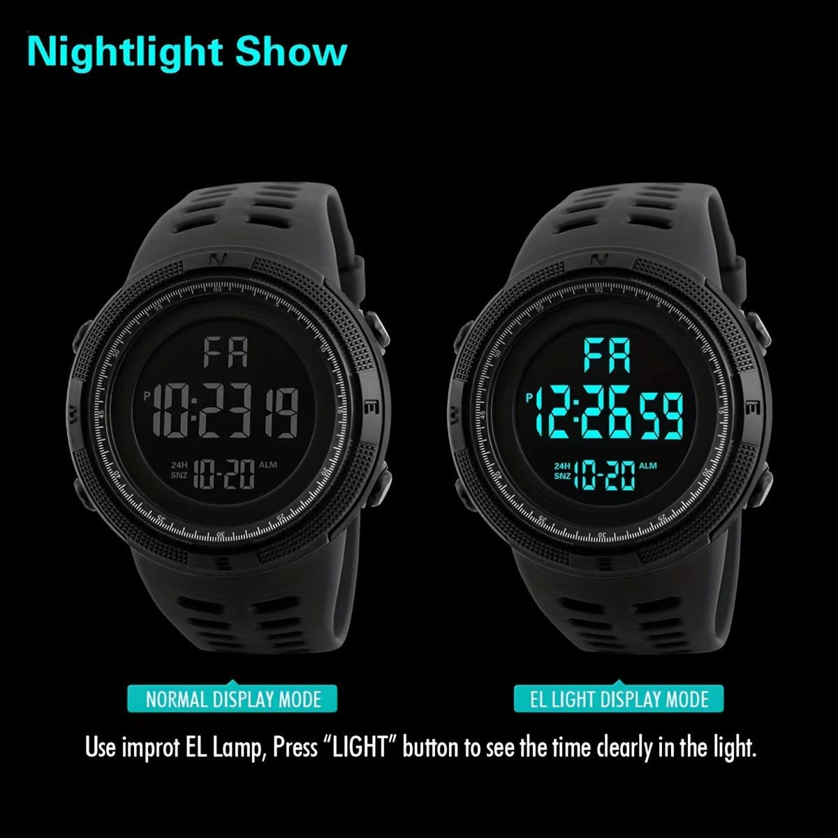 (Cross-border trading), digital watch, sports universal fashionable screen for students, direct factory sales, optics, internet celebrity 3