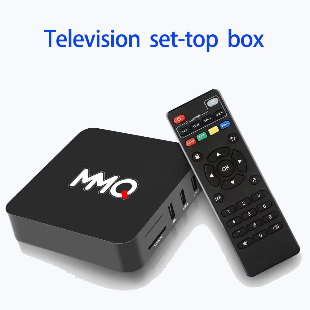 Cross-border TV set-top box MMQ HD 4K Bluetooth dual 5g WIFi Android TV box tv box 3