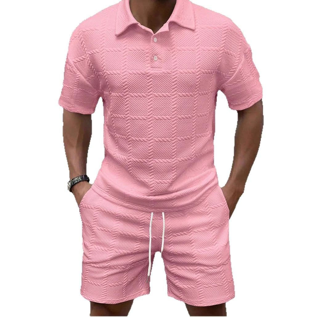 (Cross-border trading), sleeves for leisure, set, Amazon, color, with short sleeve 5