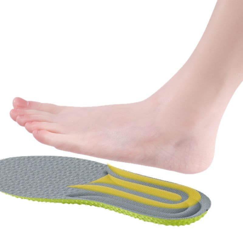 Sports insoles with bitter wormwood, breathable latex deodorant, increased thickness, absorbs sweat and smell, soft sole 5