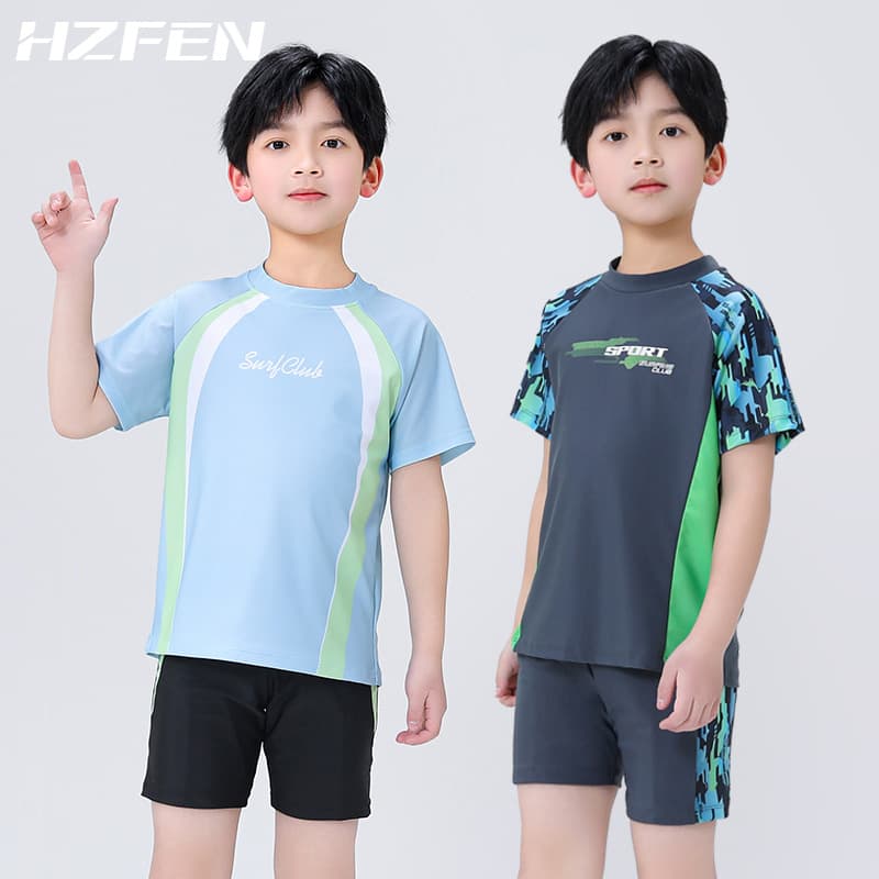 Children's quick dry swimwear for boys, for teenagers, sun protection 1