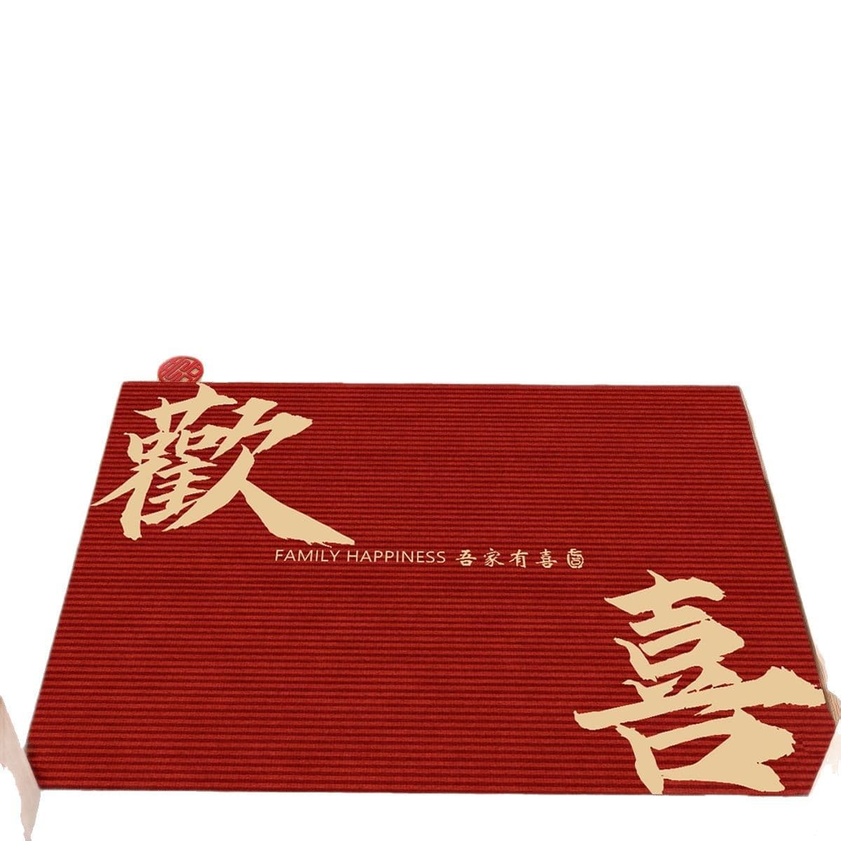 Red festive carpet, atmospheric doormat 5