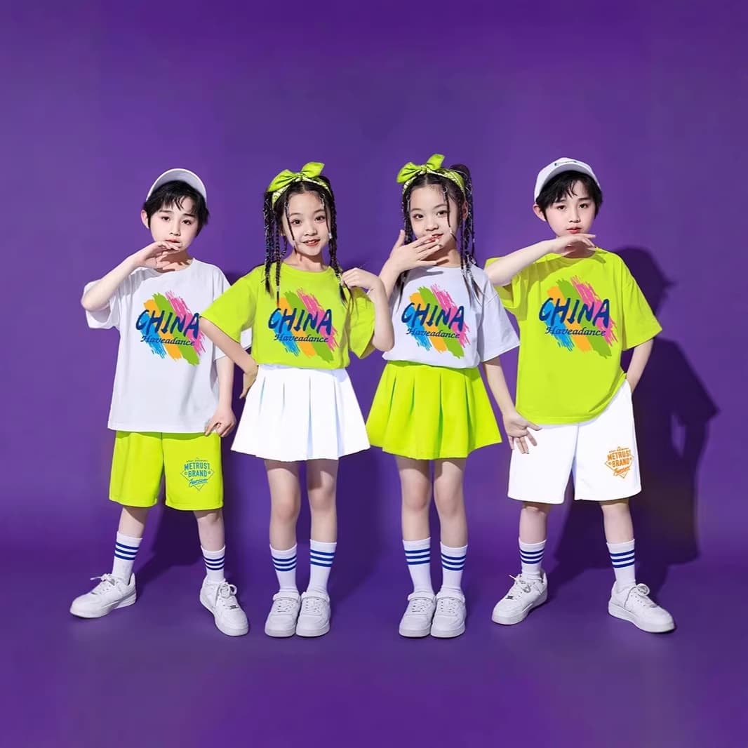 Children's spring sports suit for students for early age, Chinese style 2