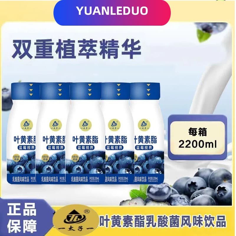 Blueberry yogurt 0 added sucrose lactic acid bacteria flavored drink room temperature beverage student breakfast 3