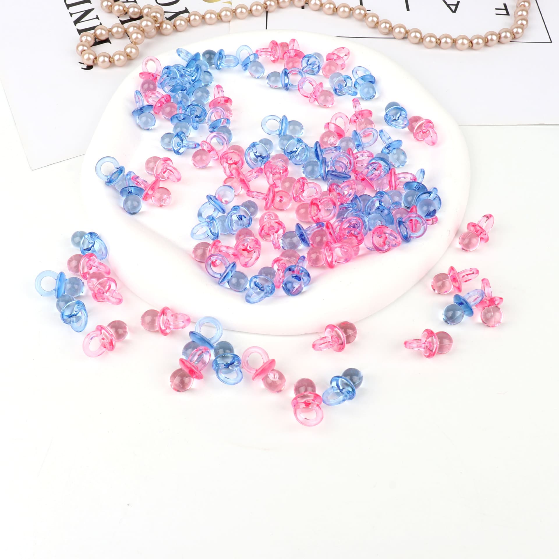 (Cross-border trading), acrylic pacifier, baby hygiene product, gift box, DIY, Birthday gift 3