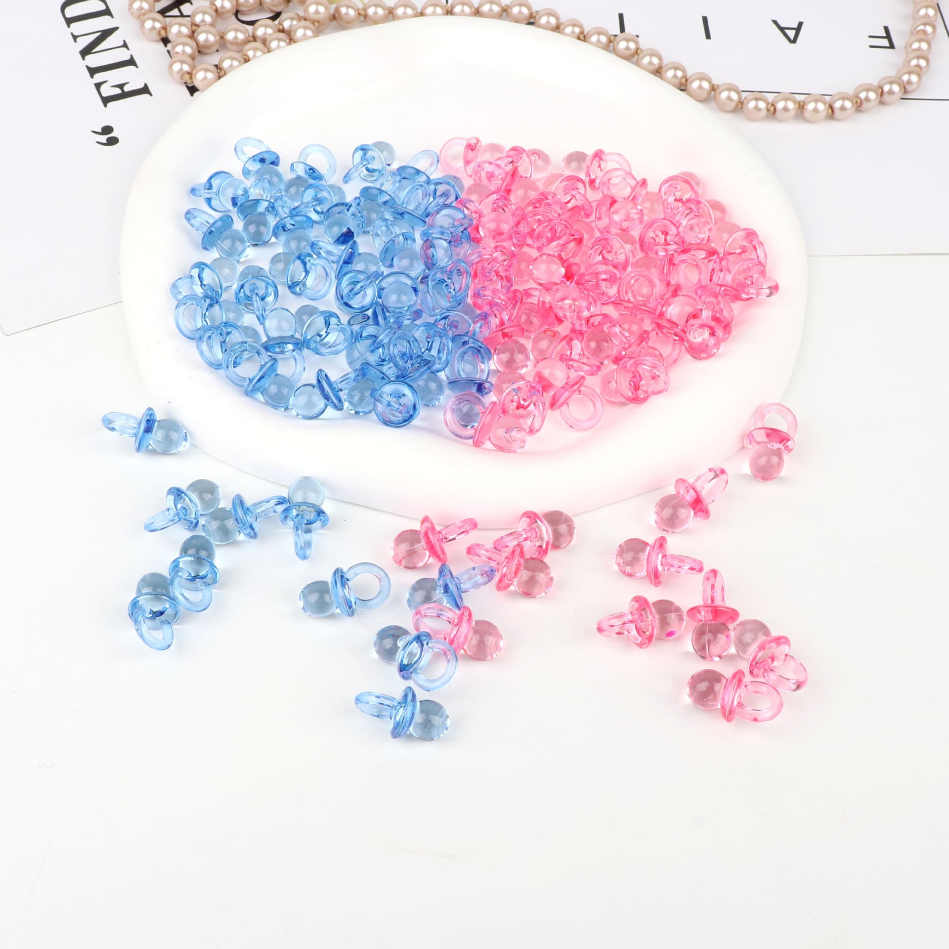 (Cross-border trading), acrylic pacifier, baby hygiene product, gift box, DIY, Birthday gift 5