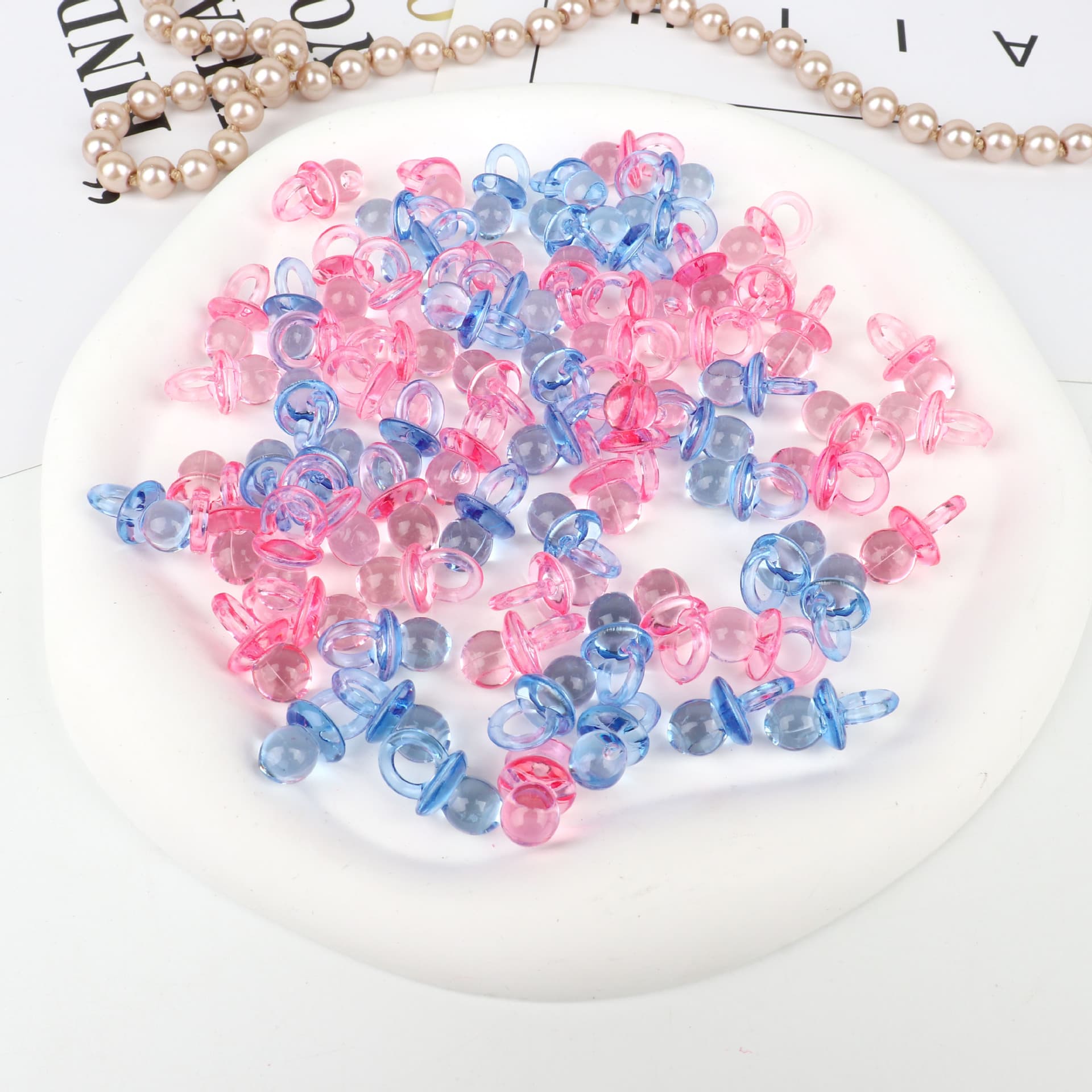 (Cross-border trading), acrylic pacifier, baby hygiene product, gift box, DIY, Birthday gift