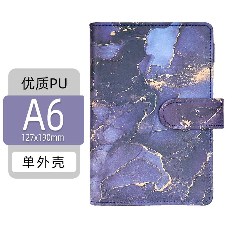 Color Macaron A6 live page bookkeeping notebook Creative cash budget Calculator financial planner handbook 7