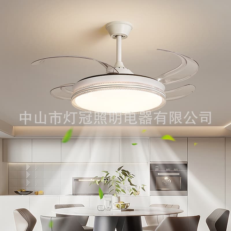 Invisible modern and minimalistic smart air fan for bedroom, new collection, remote control 3