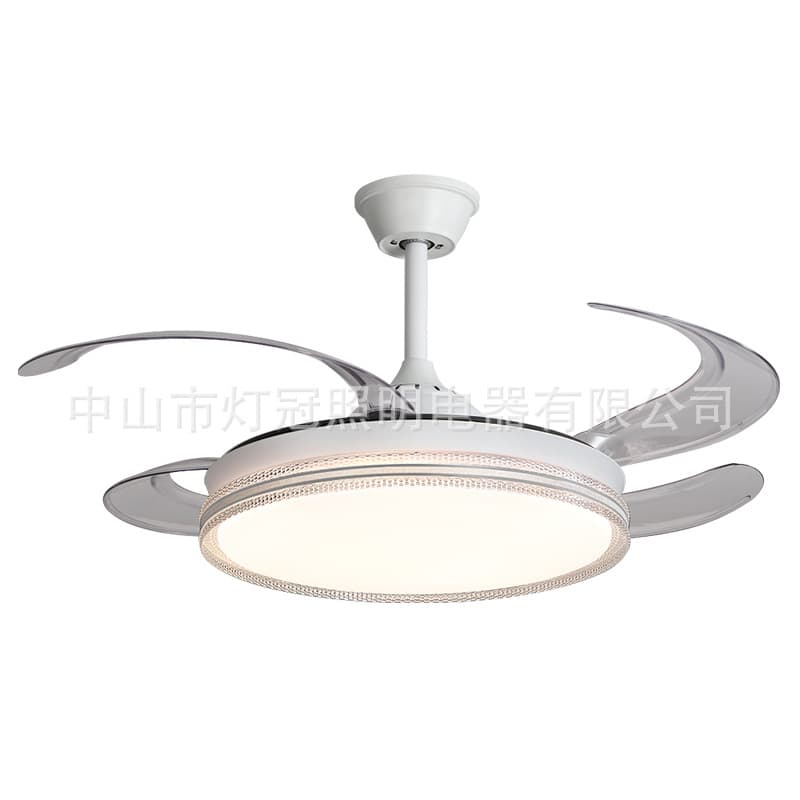 Invisible modern and minimalistic smart air fan for bedroom, new collection, remote control 5