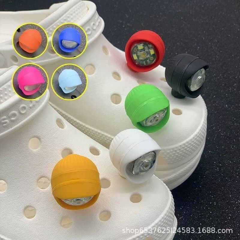 Headlights for CROC Croc Hole Shoe Lamp Outlet Sports Lighting Accompanied Camping Warning Shoe Lantern