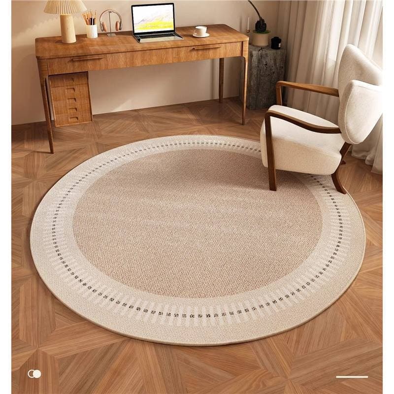 Round carpet, laptop, baby rocker for living room for bedroom, Japanese sofa, high-quality style