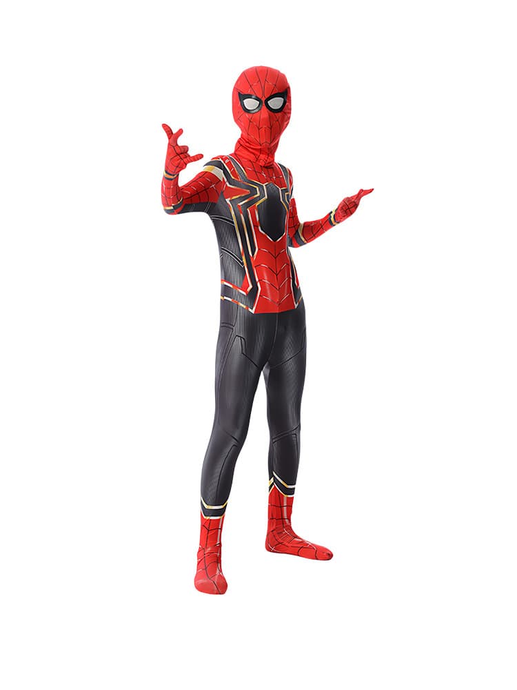 European and American Halloween costumes children's black spider-man jumpsuit adult Myers tights cos Gwen clothes 4