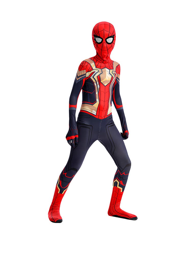European and American Halloween costumes children's black spider-man jumpsuit adult Myers tights cos Gwen clothes 5