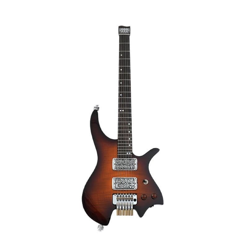 Headless Electric Guitar Maple Rock Metal Single Tremolo 5