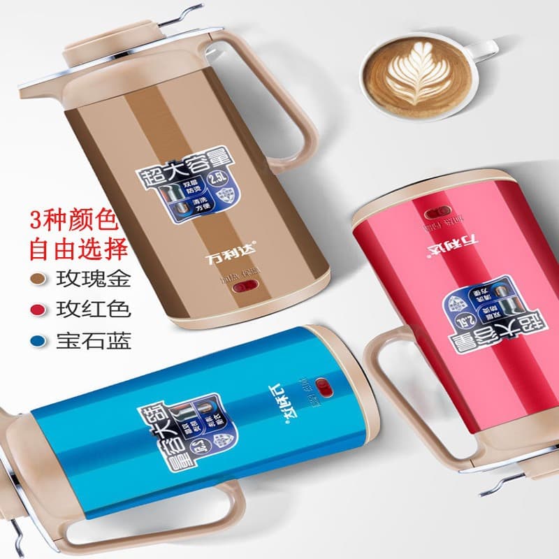 Teapot, capacious moisturizing thermos stainless steel, anti-scald 2