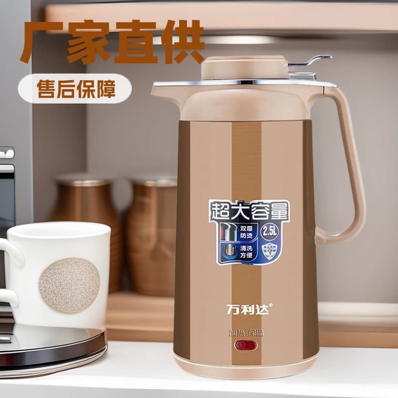 Teapot, capacious moisturizing thermos stainless steel, anti-scald